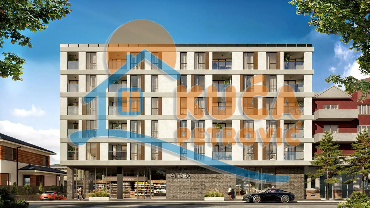 Dvosoban stan Dom zdravlja 45,4m², 3 sprat — slika 3