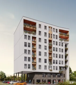 Knjaževačka zona — stambeno — poslovni objekat Niš — stanovi u izgradnji