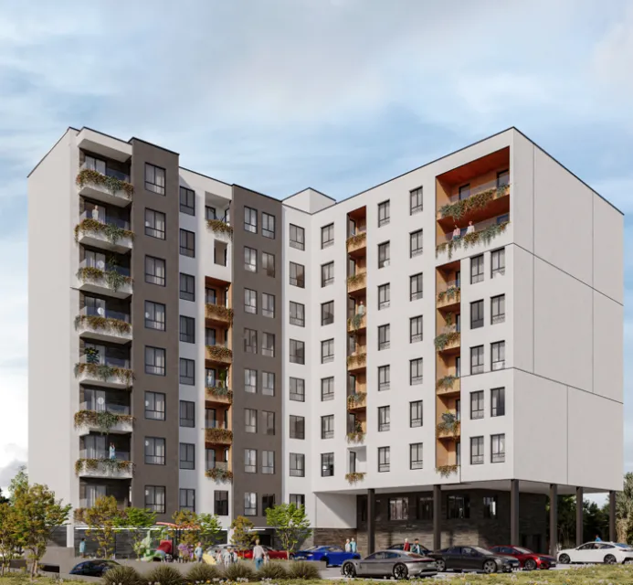 Novogradnja Knjaževačka zona – stambeno-poslovni objekat Niš — fotografija projekta 3
