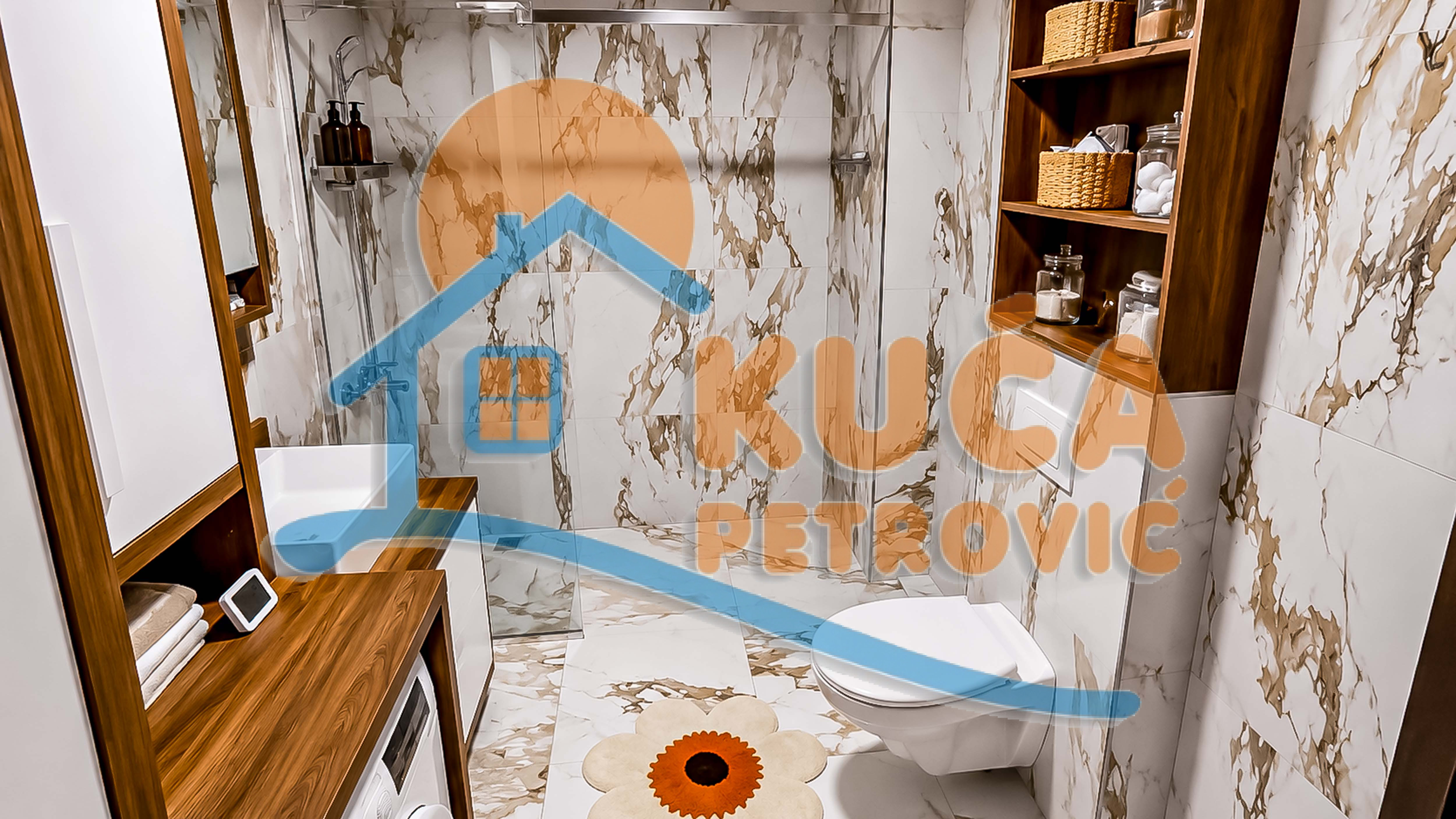 Trosoban stan Pantelej(Niš) 62m², 2 sprat — slika 37