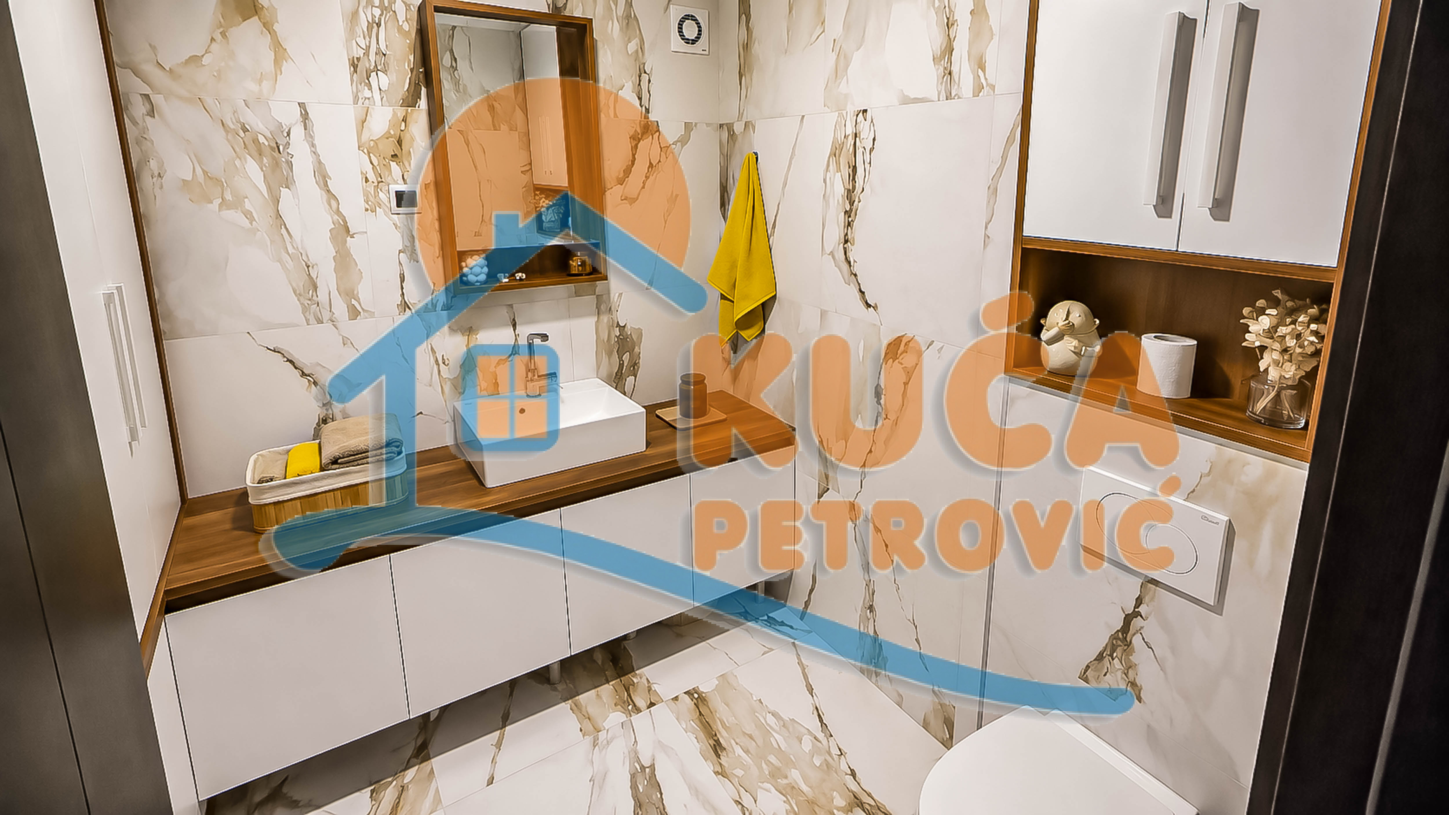 Trosoban stan Pantelej(Niš) 62m², 2 sprat — slika 56