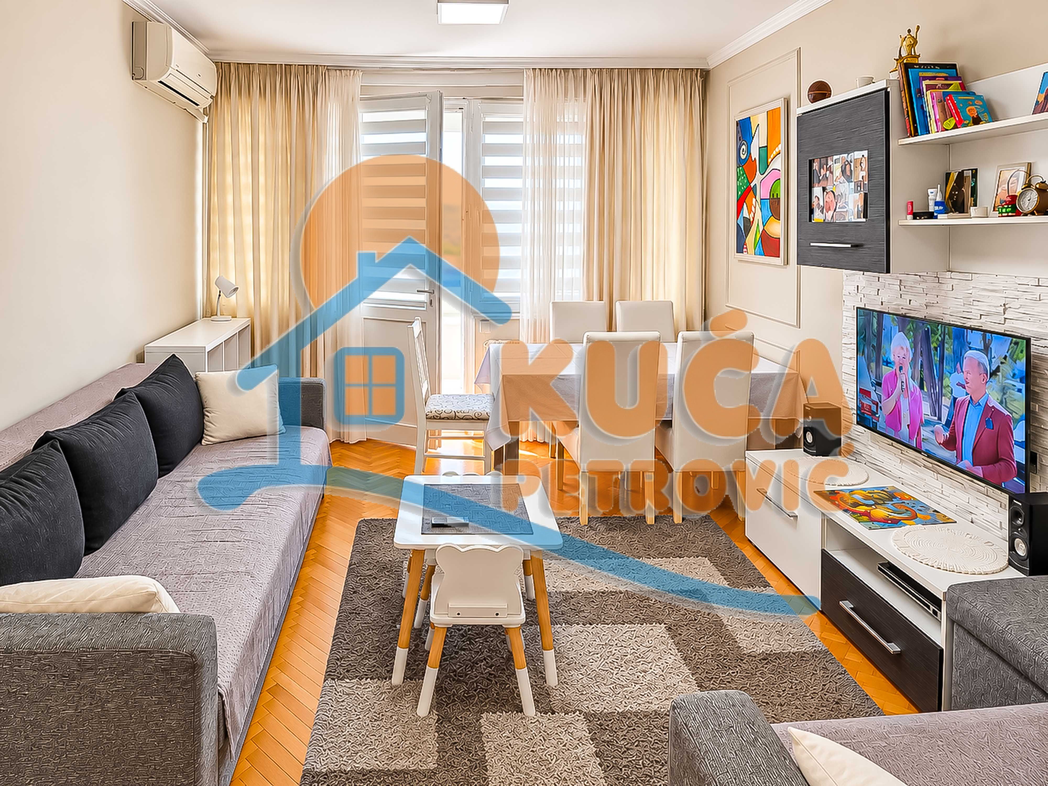 Troiposoban stan Crveni pevac 71m², 9 sprat — slika 8