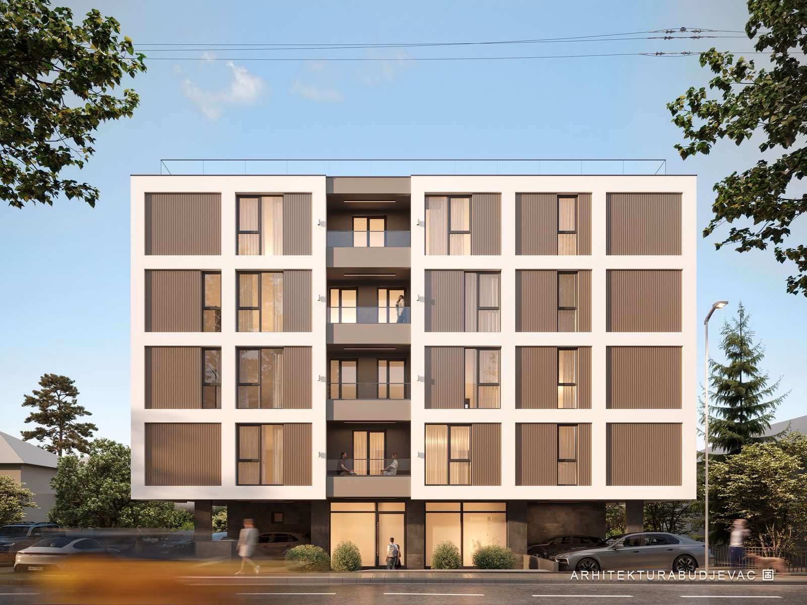 Novogradnja u blizini "Roda" tržnog centra