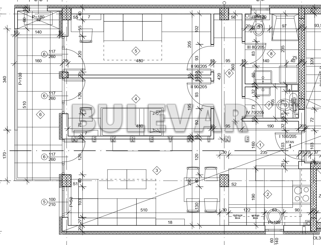 Dvoiposoban stan Duvanište 60m², 1 sprat — slika 6