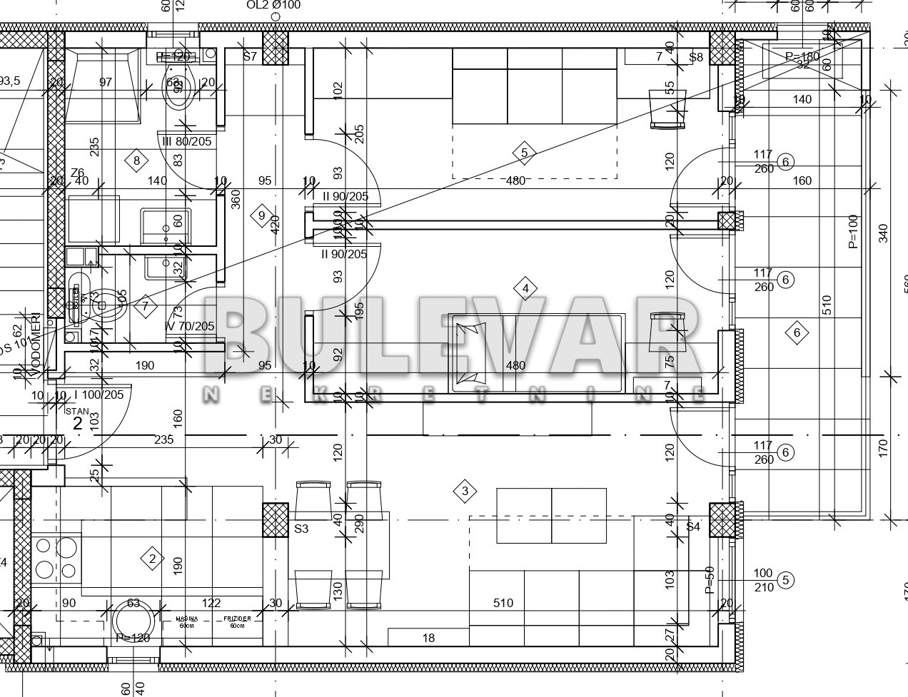 Dvoiposoban stan Duvanište 60m², 1 sprat — slika 6