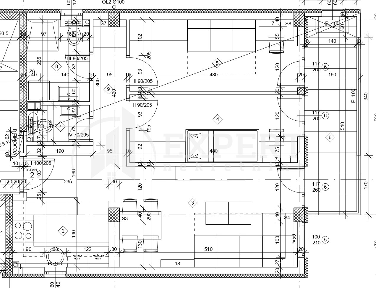 Dvoiposoban stan Duvanište 60m², 1 sprat — slika 7