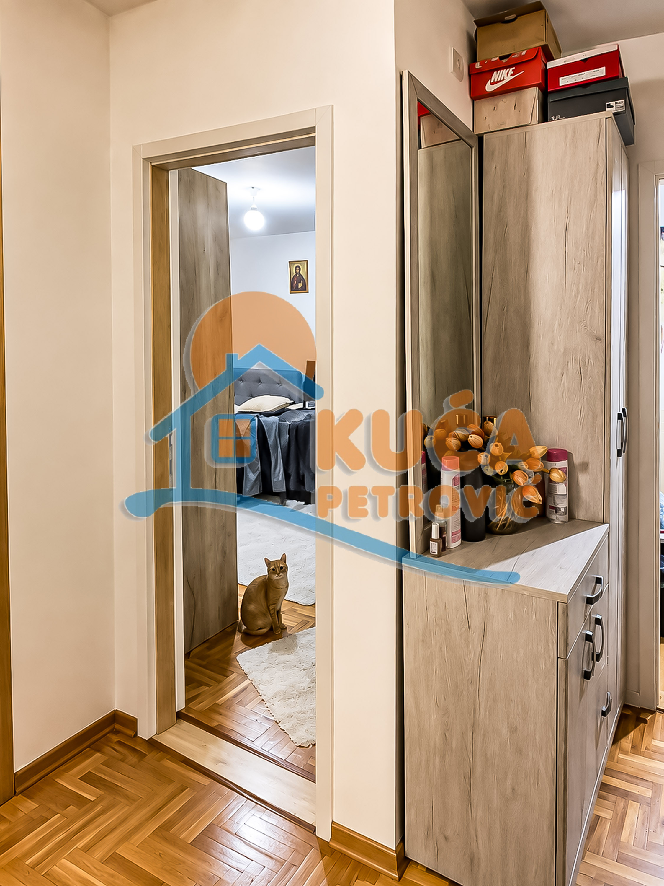 Dvoiposoban stan Nova železnička kolonija 55m², 2 sprat — slika 36
